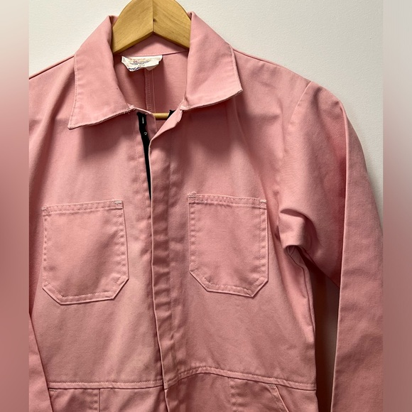Vintage Pink Coveralls with Pockets on Front and Back - Size Woman’s XS - Picture 4 of 11